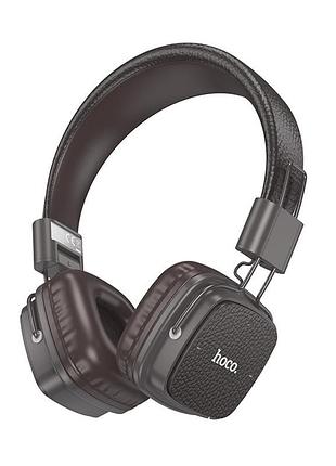 Беспроводные наушники hoco w56 накладные brown