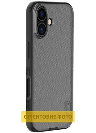 Чехол nillkin matte pro для apple iphone 17 air (6.5") transparent black ptr