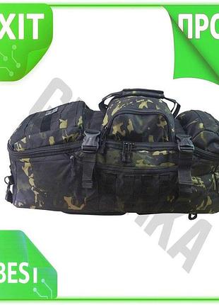 Ve сумка kombat uk duffle new version bag 60л черная крепкая для путешествий и активного отдыха рюкзак n6w_ver