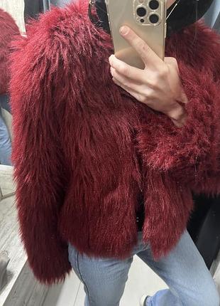 Шуба пухнаста