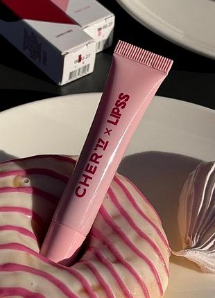 Лимитированный блеск-липпер для губ lipss & cher'17 pinky love (розовый) 8 ml