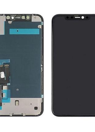 Дисплей для apple iphone 11 з чорним тачскрином original