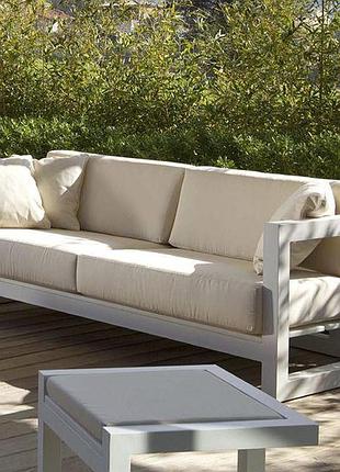 Лаунж диван в стиле loft ns-870 780x2100x800 мм белая