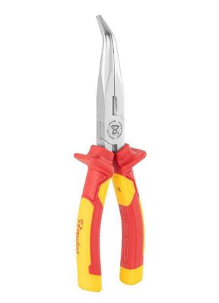 Плоскогубці зігнуті electric, 200 мм, 1кв vde, diy-pl1013/8
