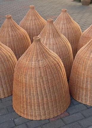 Светильник плетеный из целой лозы