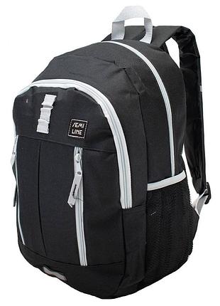 Рюкзак городской semi line 20 black/white elements (j4923-1)