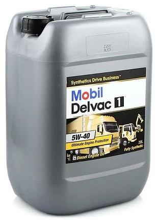 Масло моторное delvac 1 5w-40 20 л (152709) mobil
