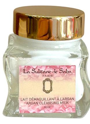 Очищуюче молочко для обличчя la sultane de saba argan cleansing milk rose 50 мл