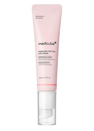 Крем для кожи вокруг глаз medicube pdrn pink peptide eye cream 30 мл с полинуклеотидами и пептидами