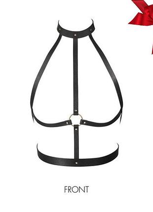 Портупея bijoux indiscrets maze - h harness black so2678