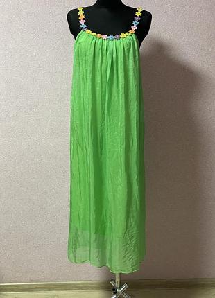 Новий зелений сарафан італія