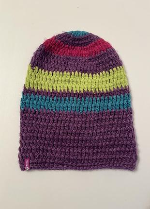 Telia вязаная растаманская шапка