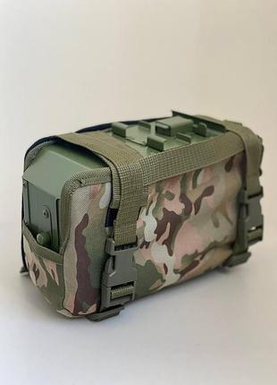 Підсумок відкритий для короба пкм (ккм), (модернізований, для кулеметника)(піксель)(мультикам)(олива)