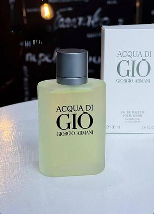 Духи чоловічі giorgio armani acqua di gio pour homme 100 мл парфум армані аква ді джіо