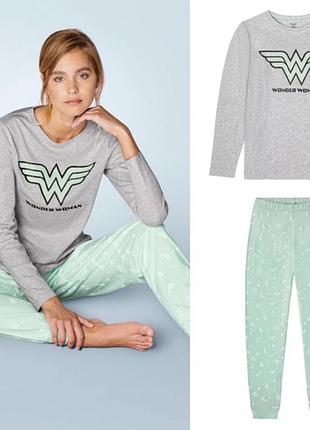 Піжама трикотажна диво жінка lidl