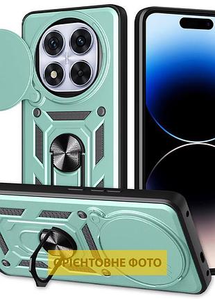 Чехол ummi camshield serge ring для xiaomi redmi 15c (eu) / poco c85 (eu) зеленый ptr