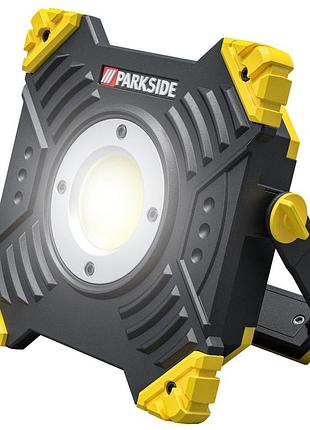 Аккумуляторная лампа, фонарь со встроенным павербенком 3500 мач parkside 20 вт, 2000 лм