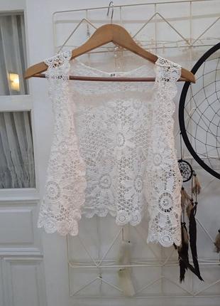 Ажурна жілетка