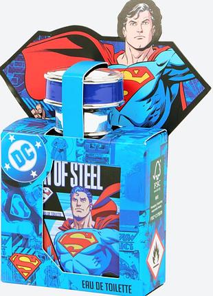 Туалетна вода superman для мальчиков dc comics 50 мл