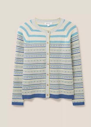 Джемпер із органічного котону від white stuff