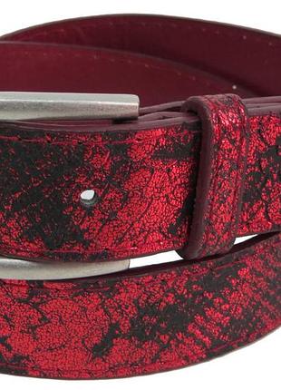 Женский ремень doca бордовый