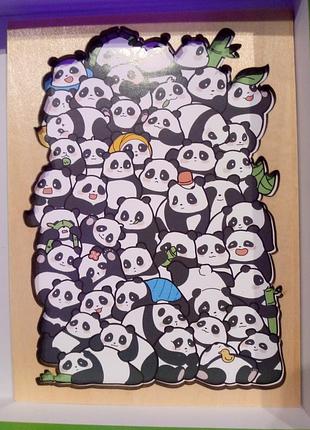 Дерев'яні пазли на 50 шт