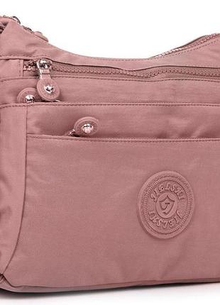Жіноча текстильна сумка jielshi рожева