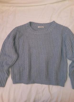 Свитер вязаный женский pieces accesories размер l за 350 грн