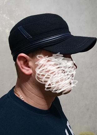 Кашемірова кашкет, картуз зимовий 😜2 фото