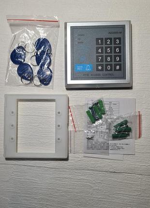 Система контроля доступа rfid, кодовая клавиатура панель