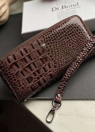 Гаманець з лакової шкіри