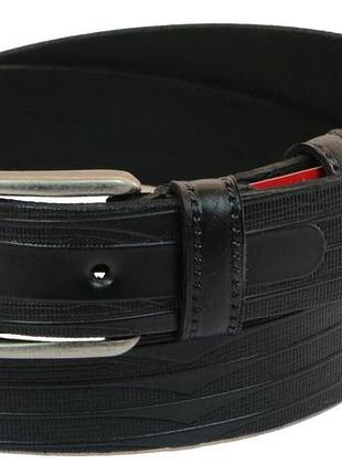 Ремінь під штани skipper чорний 3,3 см