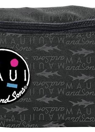 Сумка на пояс, бананка paso черная