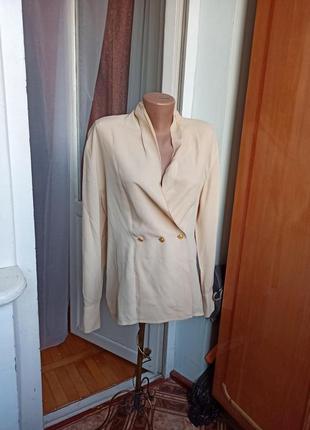 Эксклюзивная винтажная шелковая блуза louis feraud 100% шелк винтаж2 фото