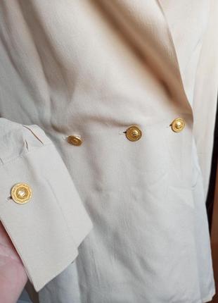 Эксклюзивная винтажная шелковая блуза louis feraud 100% шелк винтаж4 фото