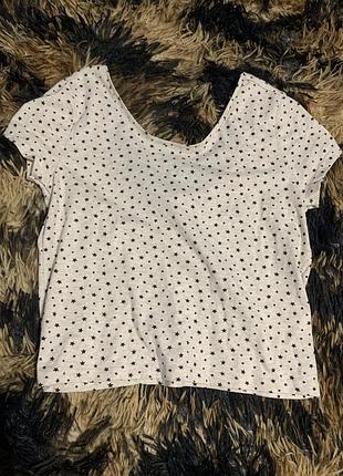 Футболка топ трикотажна