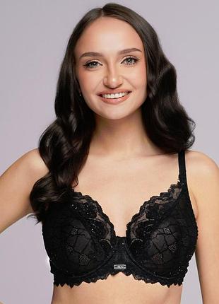Под заказ! ava 2253 черный бюстгальтер с мягкой чашкой