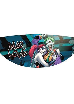 Знімна кишеня поясної сумки-бананки waudog family для корму і аксесуарів, малюнок "джокер"