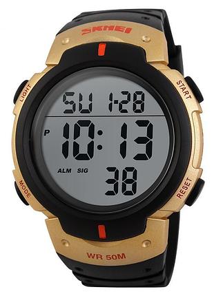 Часы наручные skmei 1068 оriginal (gold, 1068gd) | наручные часы