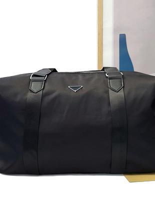 Сумка спортивна чорна поліестер арт.ys534-2 black vttv (54)