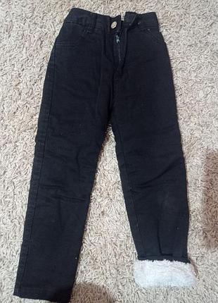 Джинсы, штаны зимние, теплые