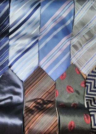 Шелковые галстуки. 100% натуральный шелк