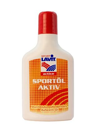 Масло для разогрева мышц sport lavit sportoil aktiv 20ml mini (39754700)