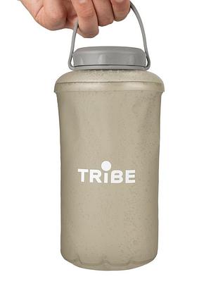 Пляшка tribe soft bottle 1 л tpu м'яка t-fe-0023-grey