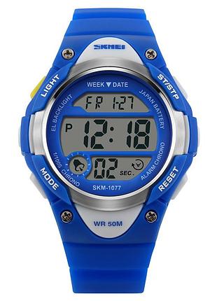 Часы наручные детские skmei 1077 original (blue, 1077bu)-lvr