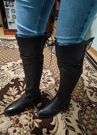 Сапоги до колена, 38р