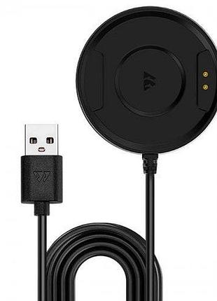 Зарядное устройство магнитное для часов kospet tank t3 original (black)-lvr