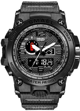 Часы наручные smael 1545d original (black)-lvr | мужские наручные часы