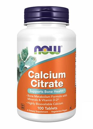 Calcium citrate w/min - 100 tabs