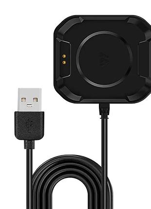 Зарядний пристрій магнітний для годинника kospet tank m3 / kospet tank m3 ultra original (black)-lvr